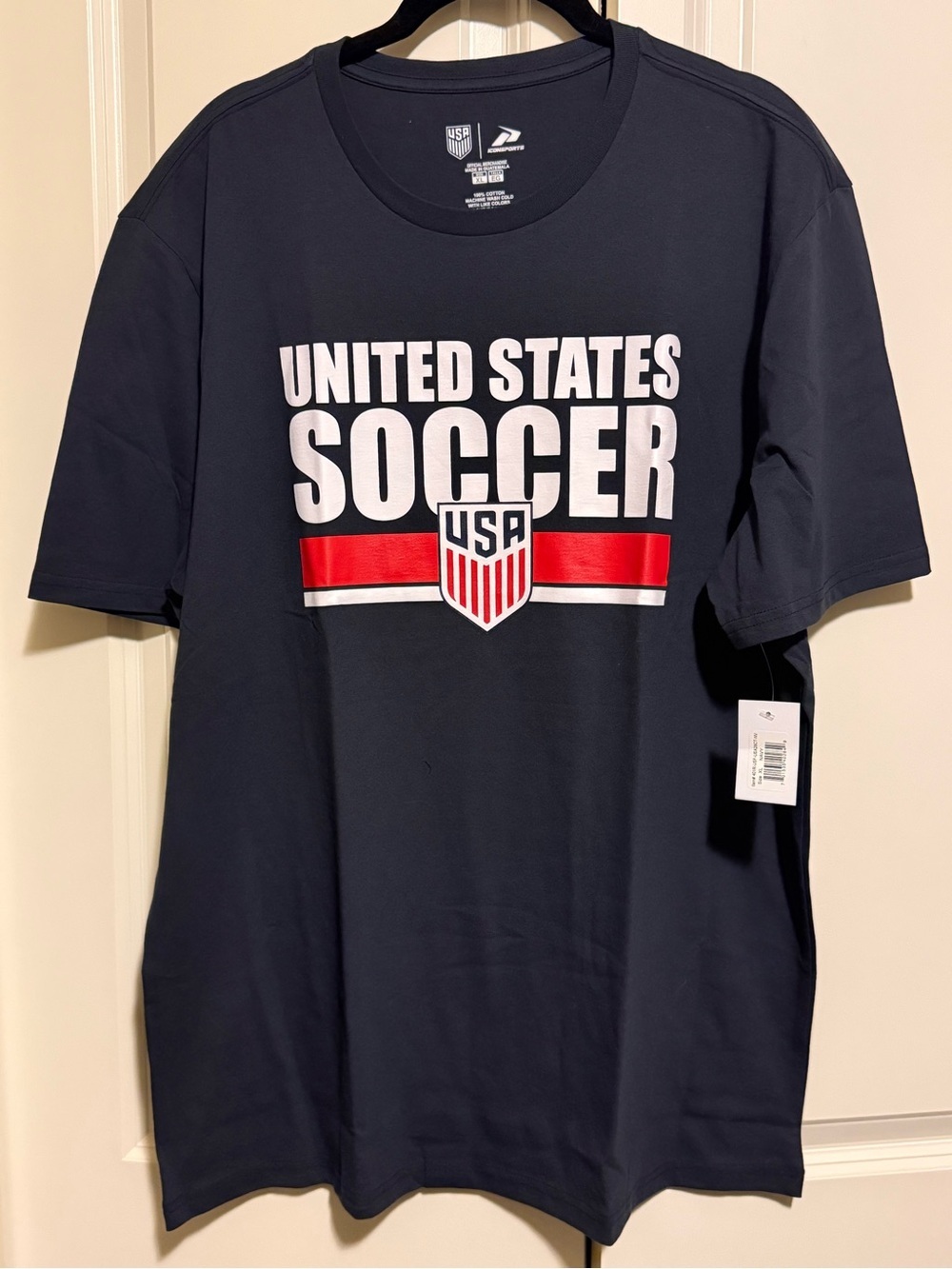 USA Soccer Short Sleeve Tee - Navy